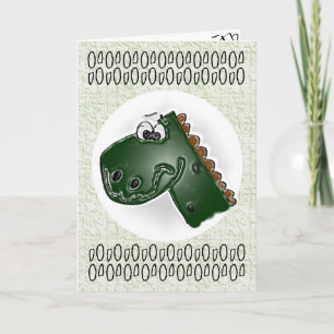 Carte 3D Dinosaur 3ème anniversaire