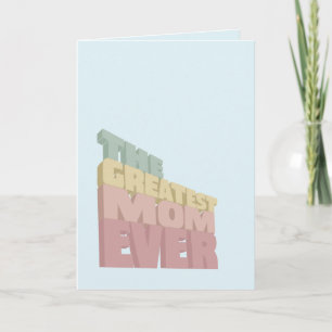 Carte 3D Grande Maman toujours Fête des Mères