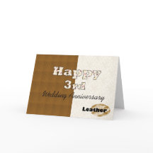 3ème anniversaire de mariage heureux