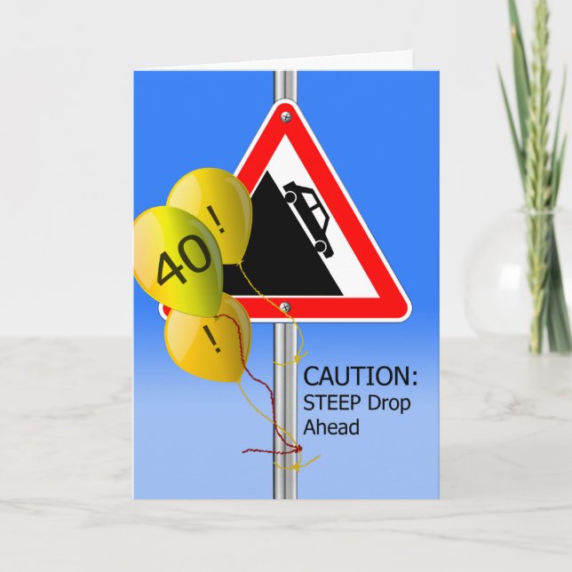 Carte 40e anniversaire sur la colline Signal, Ballons de (Devant)