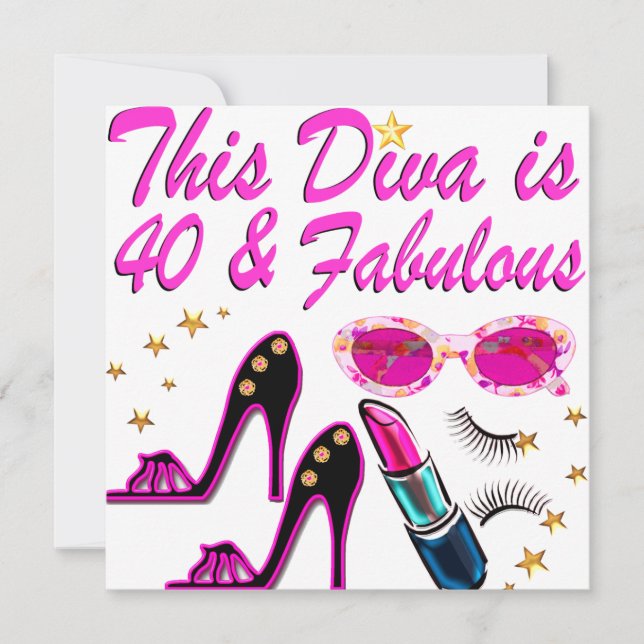 CARTE 40E DIVA (Devant)