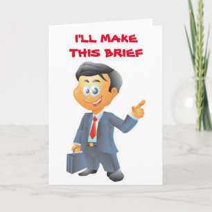 Carte **40e HUMOUR D'ANNIVERSAIRE** D'UN AVOCAT GOOFY