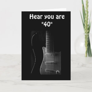 Carte "40ème" ANNIVERSAIRE HUMOUR-PARI VOUS POUVEZ "ENCO