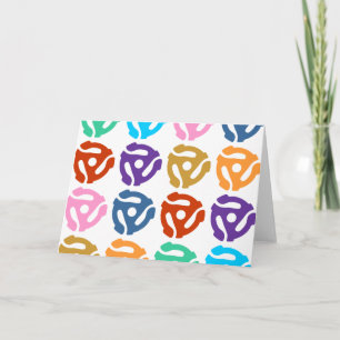 Carte 45 RPM Record Adapter Pop Art