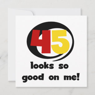 Carte 45 T-shirts et cadeaux sont si bons pour moi