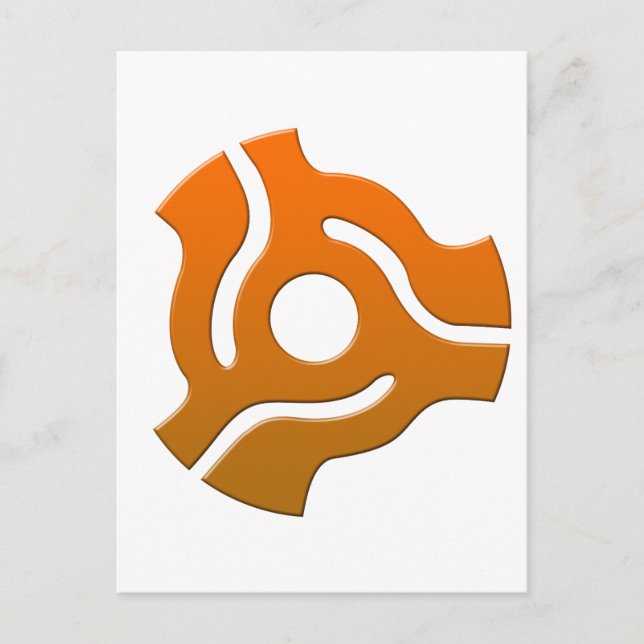 Carte 45 - Tourne-disque Vinyl Record DJ Disque Jo (Devant)