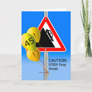 Carte 45e anniversaire au-dessus de la colline Signal, B