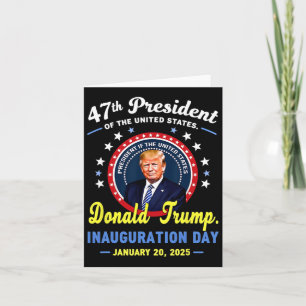 Carte 47e jour de l'investiture du président Donald Trum
