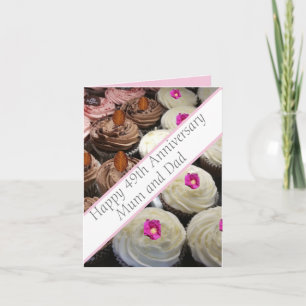 Carte 49e anniversaire du Mariage