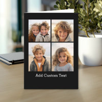 4 Collage de photos - vous pouvez changer la coule