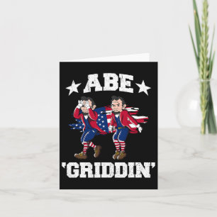 Carte 4 juillet Benjamin Franklin Griddy Ben Griddin