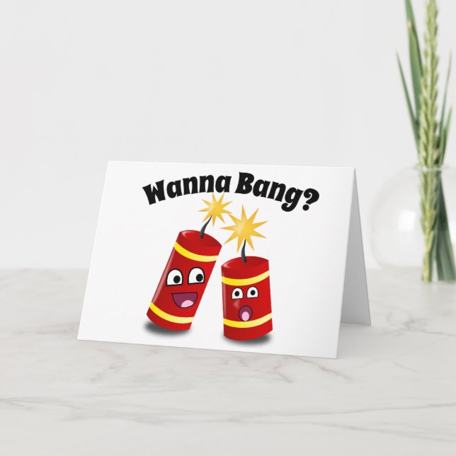 Carte 4 juillet drôle (Devant)