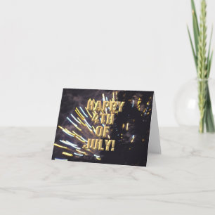 Carte 4 juillet Fireworks 6