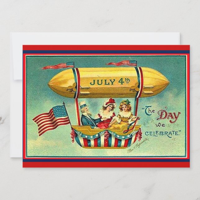 Carte 4 juillet - Le jour que nous célébrons (Devant)