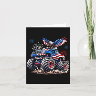 Carte 4 juillet patriotique américain Usa rouge blanc bl
