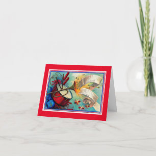 Carte 4 juillet vintage