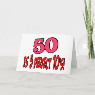 Carte 50 est 5 10s parfaits (le ROSE)