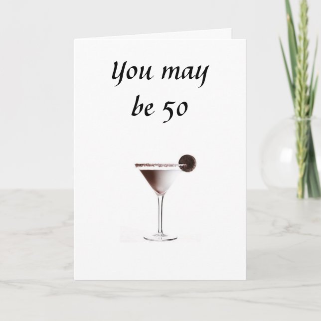 CARTE 50 MAIS TOUJOURS EN ÉTAT MINIER (Devant)