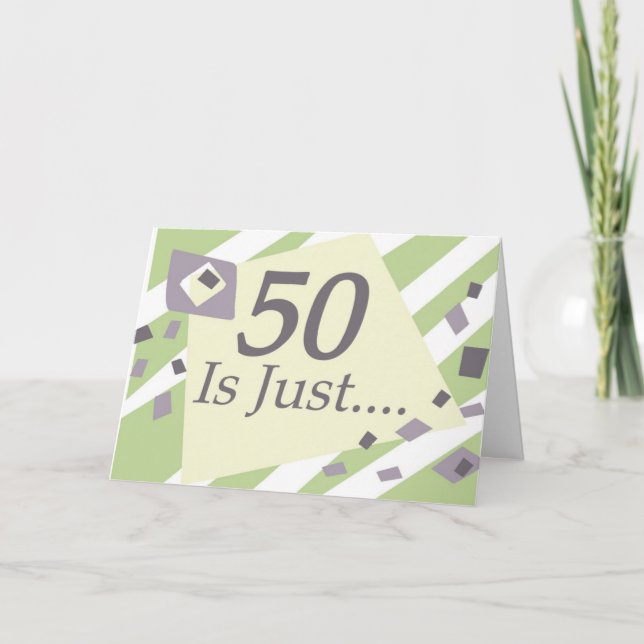 Carte 50e anniversaire (Devant)