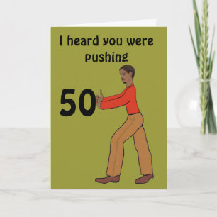 Carte 50e anniversaire