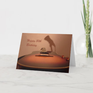 Carte 50e anniversaire