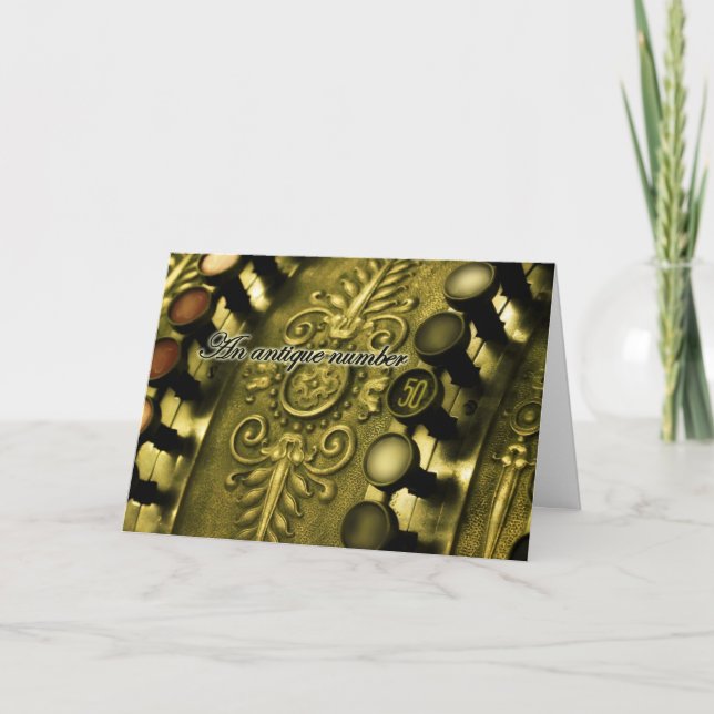 Carte 50e anniversaire (Devant)