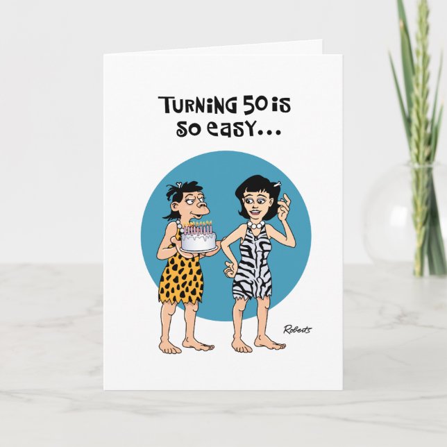 Carte 50e anniversaire de Cheeky (Devant)