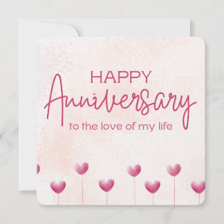 Carte 50e anniversaire de Mariage avec amour
