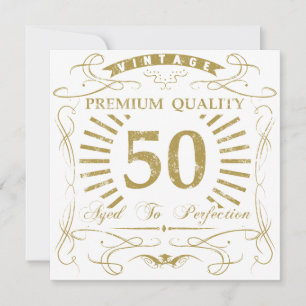 Carte 50e anniversaire Gag cadeau