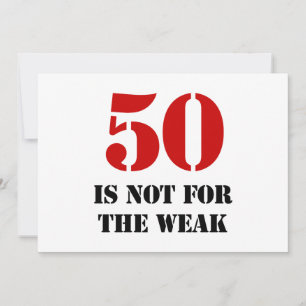 Carte 50e anniversaire Gag cadeau