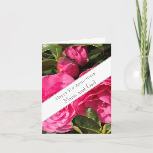 Carte 51e anniversaire du Mariage (Devant)