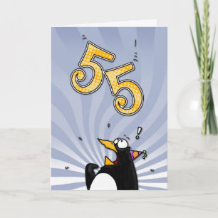 Carte 55e Birthday
