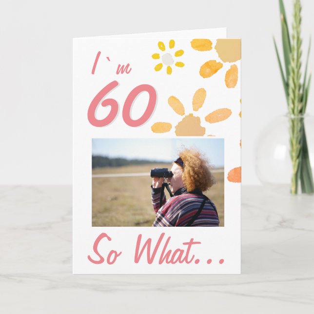 Carte 60 Alors, ce Citation drôle 60e anniversaire de la (Devant)