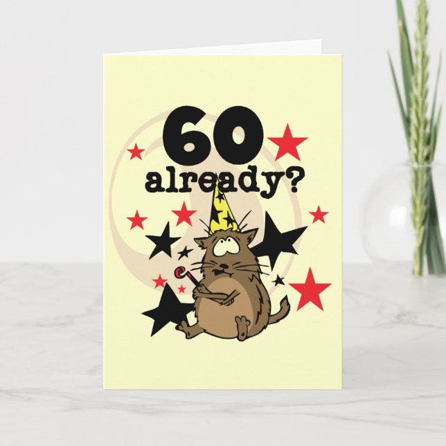 Carte 60 Anniversaire (Devant)