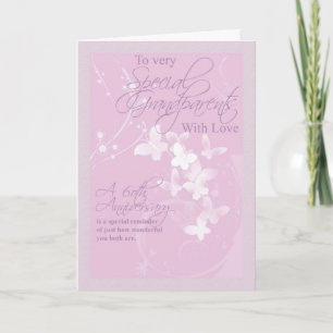 Carte 60 ans de mariage Grands-parents