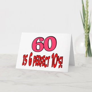 Carte 60 est 6 10 parfait (PINK)