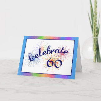 Carte 60e anniversaire