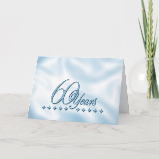 Carte 60e anniversaire (Devant)