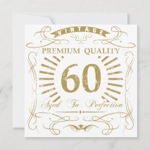Carte 60e anniversaire Gag cadeau
