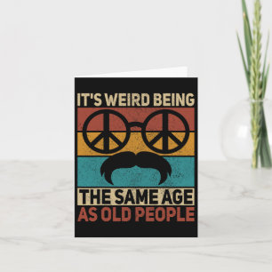 Carte 60s les années 70 tenue Hippie Papa Anniversaire G