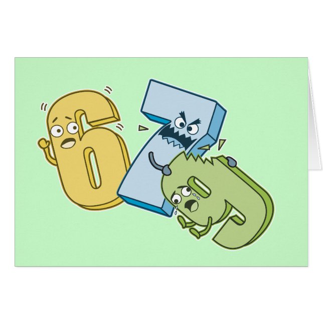 Carte 6789 (Devant horizontal)