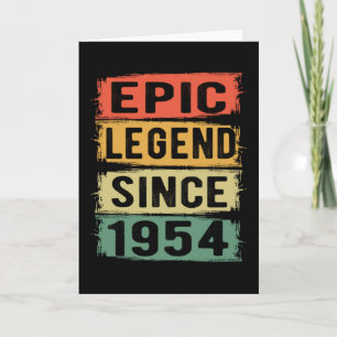 Carte 67 ans Anniversaire 1954 Epic Legend 68e anniversa