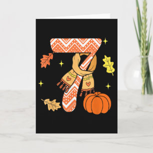 Carte 67 automne Pumpkin drôle mème Six Sept 