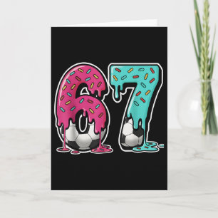Carte 67 Glace qui Dégouline Football Argot Gen Alpha Si
