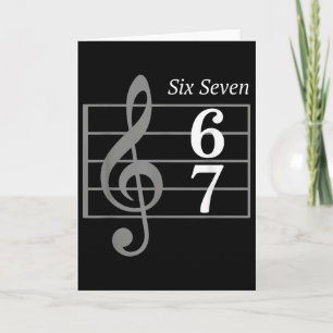 Carte 67 Meme Musique Argot Musicien Six Sept Drôle De M