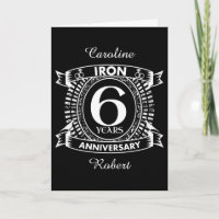 6ème anniversaire de mariage blason en détresse