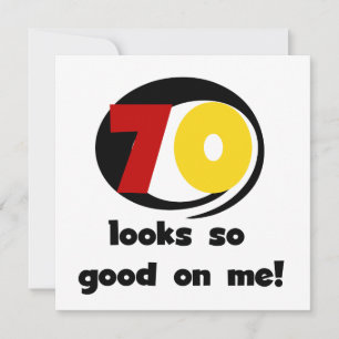 Carte 70 T-shirts et cadeaux assez bons pour moi