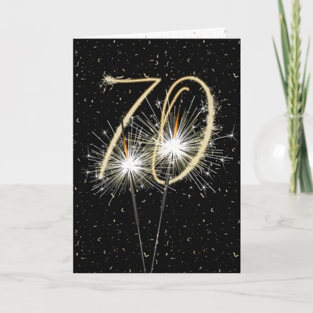 Carte 70e anniversaire du mariage (Devant)