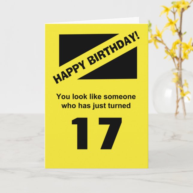 Carte 71e anniversaire (Fleur jaune)