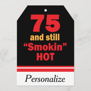 Carte 75 et toujours Smokin chauds - soixante-quinzième